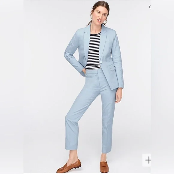 J. Crew Light Blue Women's Suit - Picture 3 of 11